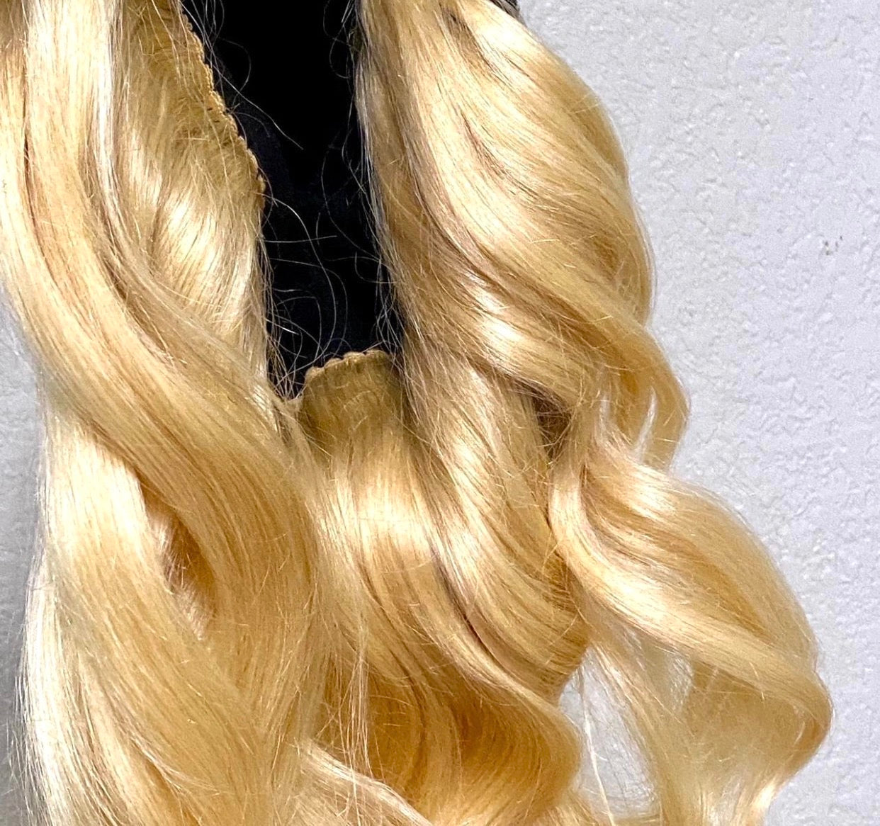Beanie Hat human hair wig.
